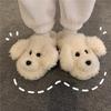 Baumwollpantoffeln niedlicher Cartoon Plüsch Indoor Haushalt warm ins weniger Herz Baumwollschuhe leicht im Winter
