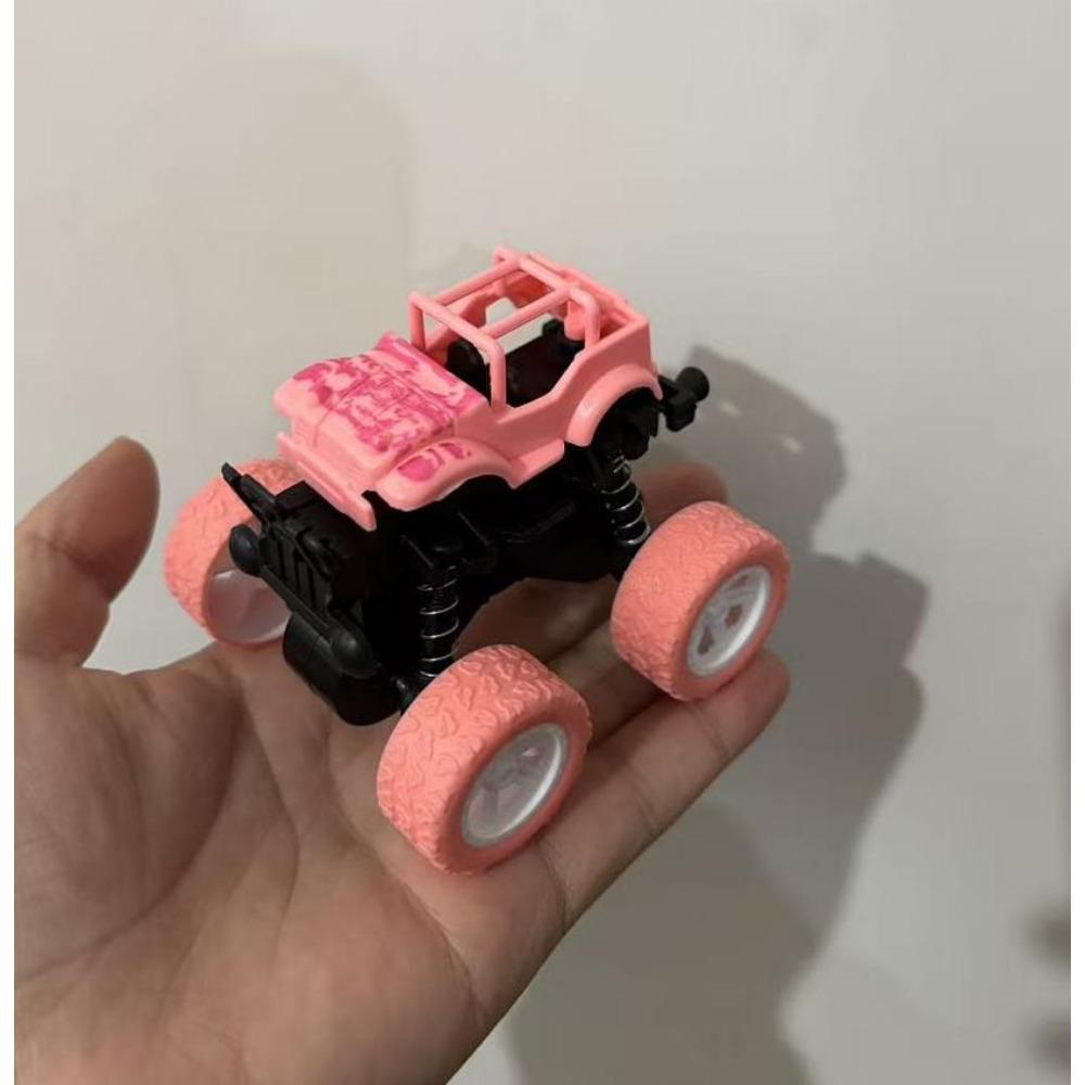 1PCS Kids Four-wheel Drive Inertial Shatter-Proof Model for Children Boy Toy Car Simulation Off-road Boy Gift Railed/Motor Gift