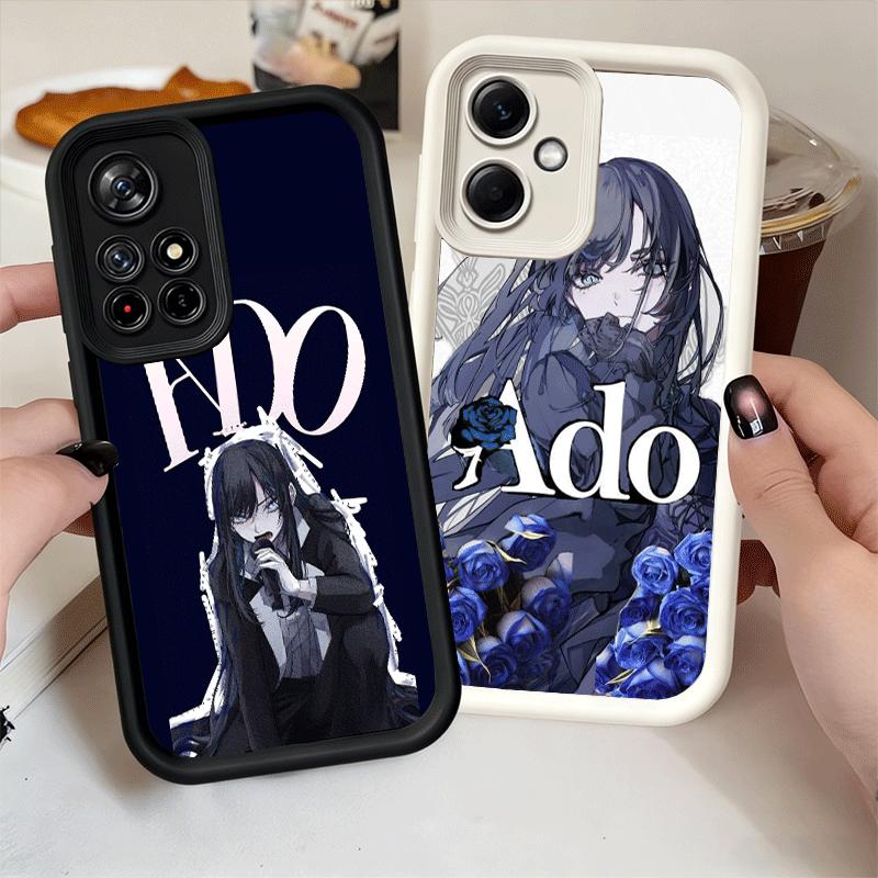 Phone Case for Xiaomi Redmi Note 15 14 13 Pro Plus Ado Cartoon K-Kyogen X Uta Shell 12S 11 11S 11T 5G 14S Soft Silicone Funda