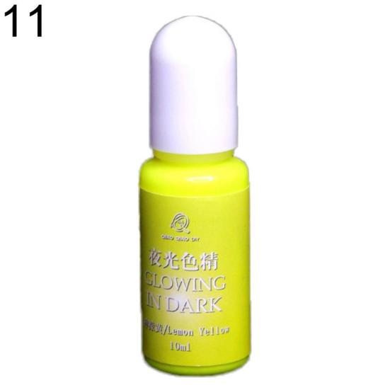 Yousheng 20 цветов светящаяся пигментная краска УФ-смола эпоксидная смола DIY изготовление поделок ювелирных изделий лимонно-желтый