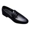 Spring and summer new fashion versatile one-pedal shoes casual fashion men's leather shoes breathable dad shoes