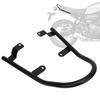 Motorcycle Rear Passenger Grab Bar Comfortable Grip Iron Motorbike Rear Seat Armrest Handle for XSR 700 2017 to 2023 Black