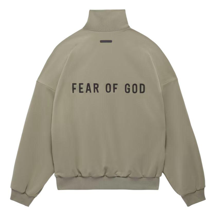 Fear of God Athletics Tricot 1/2 Zip Pullover Clay Men Streetwear IM6071