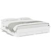 VidaXL Bed Frame with Drawers White 180x200 Cm Engineered Wood, Bed, Storage Bed, Double Bed Frame, Double Bed 3280363