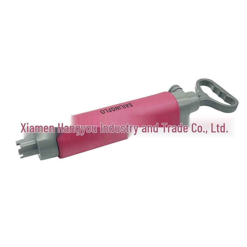 Schwimmfähige Kajak- und Kanu-Bilgenpumpe mit großer Kapazität für manuelles Absaugen von Wasser