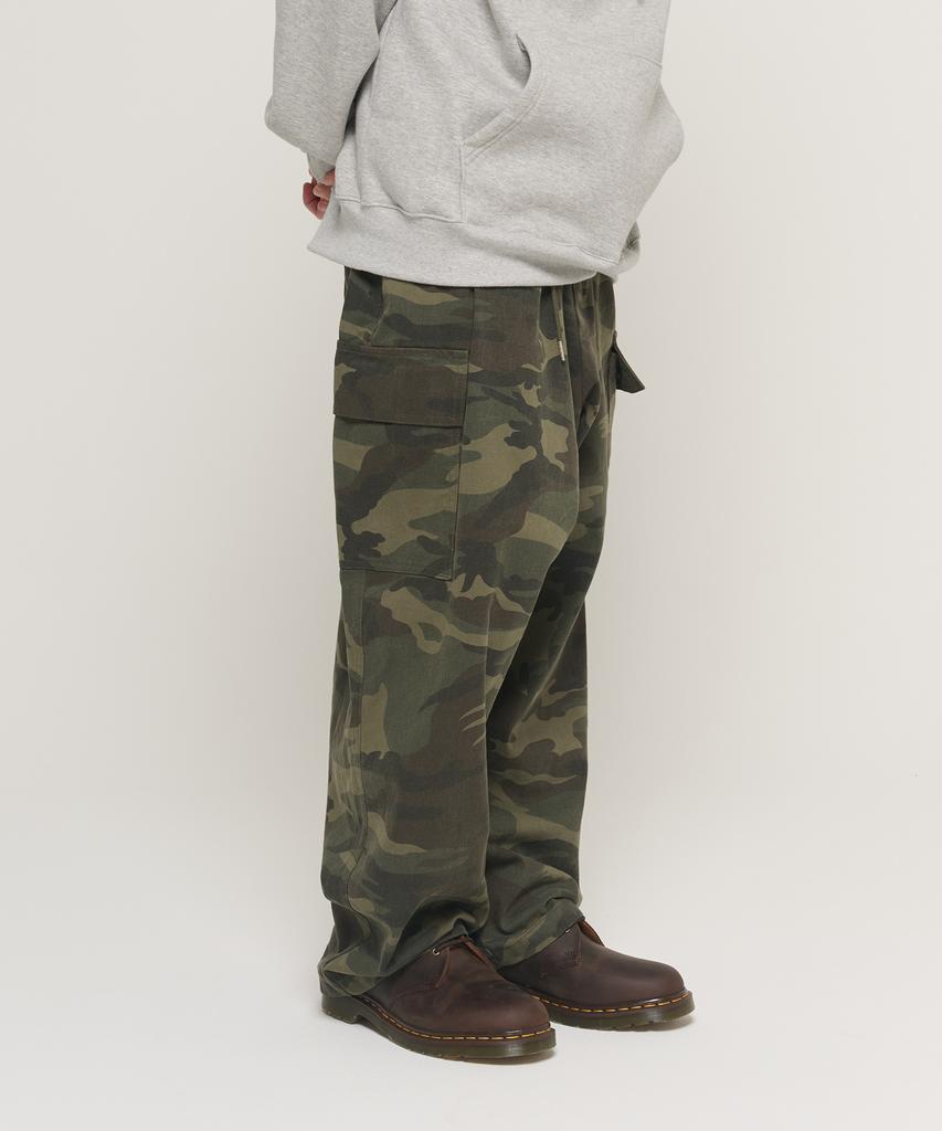 CARGOBROS Camo Pattern Bio Balloon Pants (Khaki)