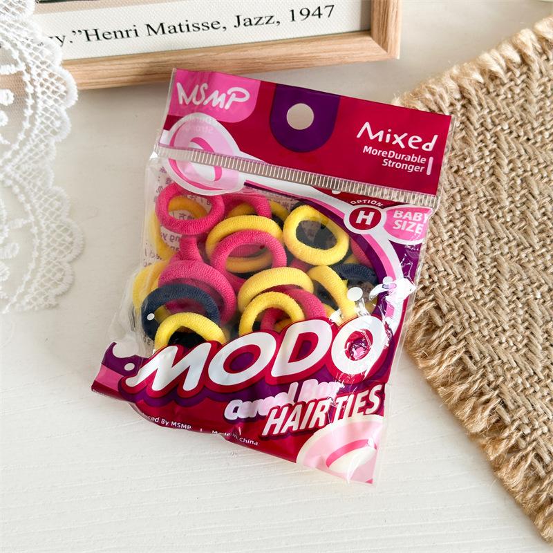 

Новый милый набор резинок для полотенец конфетного цвета для ребенка, модные бесшовные базовые эластичные резинки для волос, повязка на голову, детские аксессуары для волос амарантовый