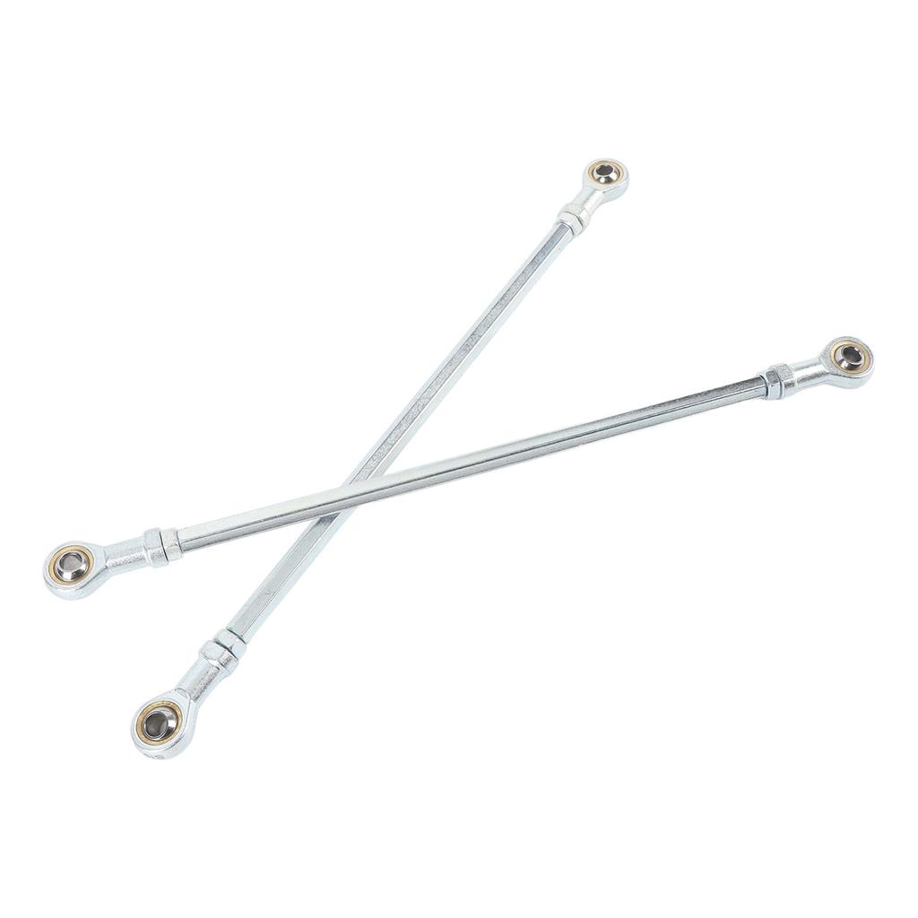 Adjustable Steering Tie Rod Kit with End High Hardness Steel Alloy For Racing Go Kart Fun Cart ATV Quad