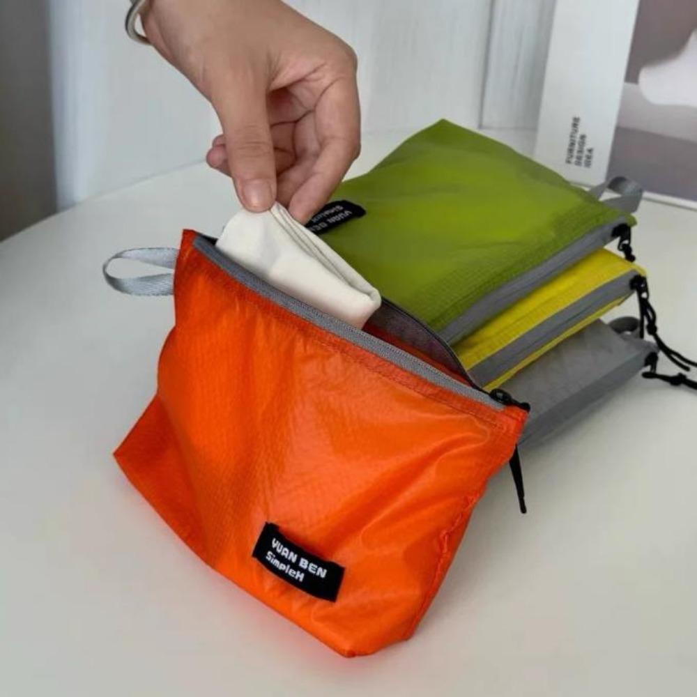 Multifunctional Clothing Packaging Bag Silicone-coated Travel Cosmetics Organizer Bag