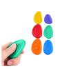 Silicone Children's Sensory Stone 6-piece Pack With Soft Texture Children's Decompression Toy