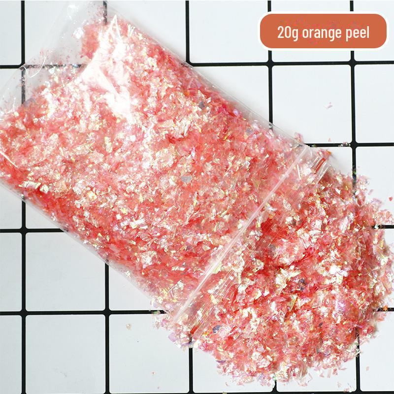 13 Colors 20g Crystal Glue Slime Sealer: Candy, Shredded Paper, Shell Paper Decoration DIY Material