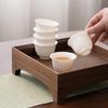 White Jade Porcelain Tea Cup Set