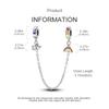 Charms Cute Pet Healing Pink Cat Safety Chain Beads Fit Charms 927 Silver Bracelets for Women Women Jewelry Making Diy