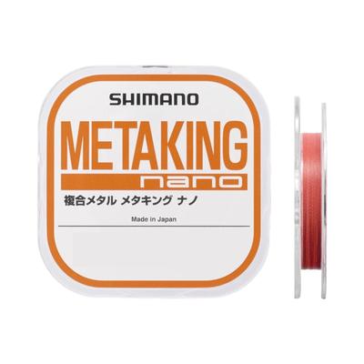 SHIMANO Meta King Nano Metalowa Pomarańczowa Linia, 12m, 0.006 Nr., - LG-A11V