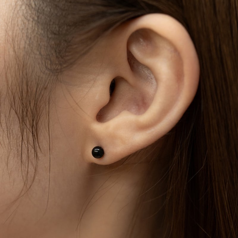 Tatiana (925 Silver) Jamstone Simple Earrings EC3242 Type 6