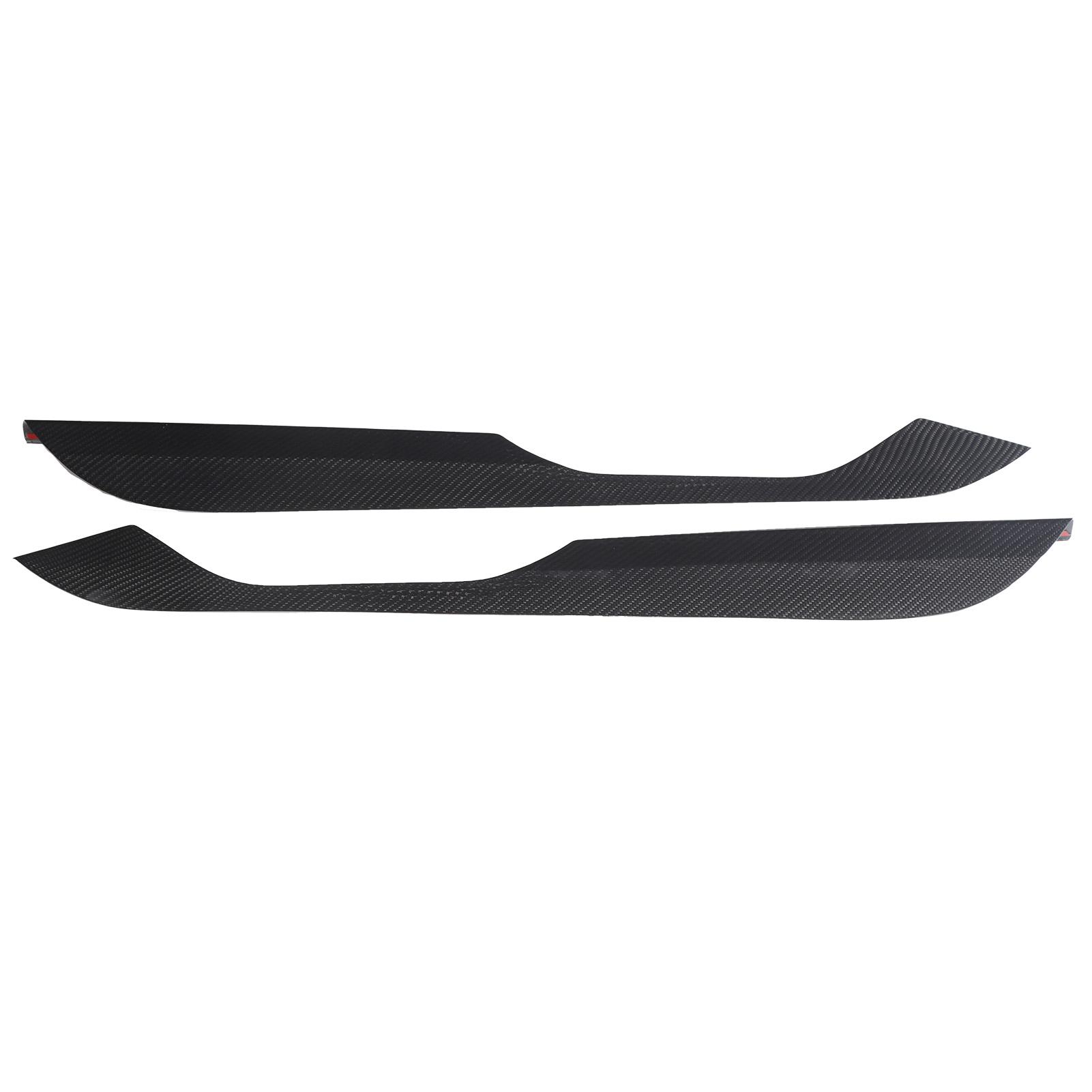 

2PCS Gear Shift Side Frame Carbon Fiber Decoration Replacement for Cayenne 20182021