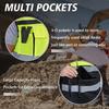 High Visibility Multi Pocket Oxford Fabric  Safety Vest for Night Riding Safety Vest