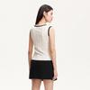 Veromoda Women's Slimming Pleated Mini Skirt
