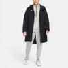 Nike Jachetă Sport Caldă cu Glugă de Lungime Medie Bărbați Jachetă Negru DJ0992-010