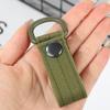 Durable Outdoor Sports Accessories Nylon Webbing Keychain Carabiners Belt Clips Hang Buckle Strap