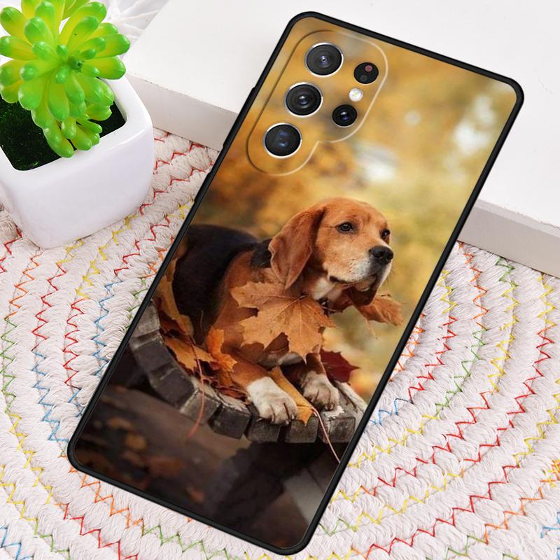 Beagle Puppy Dog print Phone Case for Samsung Galaxy note 10 pro S26 Ultra S23 S24 FE S25 S21 S22 PLUS shockproof Cove
