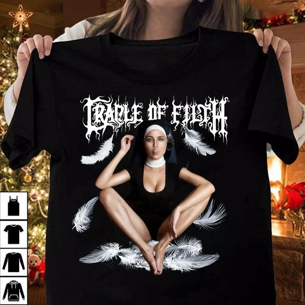 

Футболка гурту Cradle Of Filth Унісекс Бавовняна футболка Для чоловіків S-4XL CO584 Унісекс футболка XXXXL