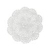 Modern Lace Cotton Table Place Mat Crochet Round Coffee Placemat Pad Christmas Pan Coaster Cup Mug Tea Dining Doily Kitchen