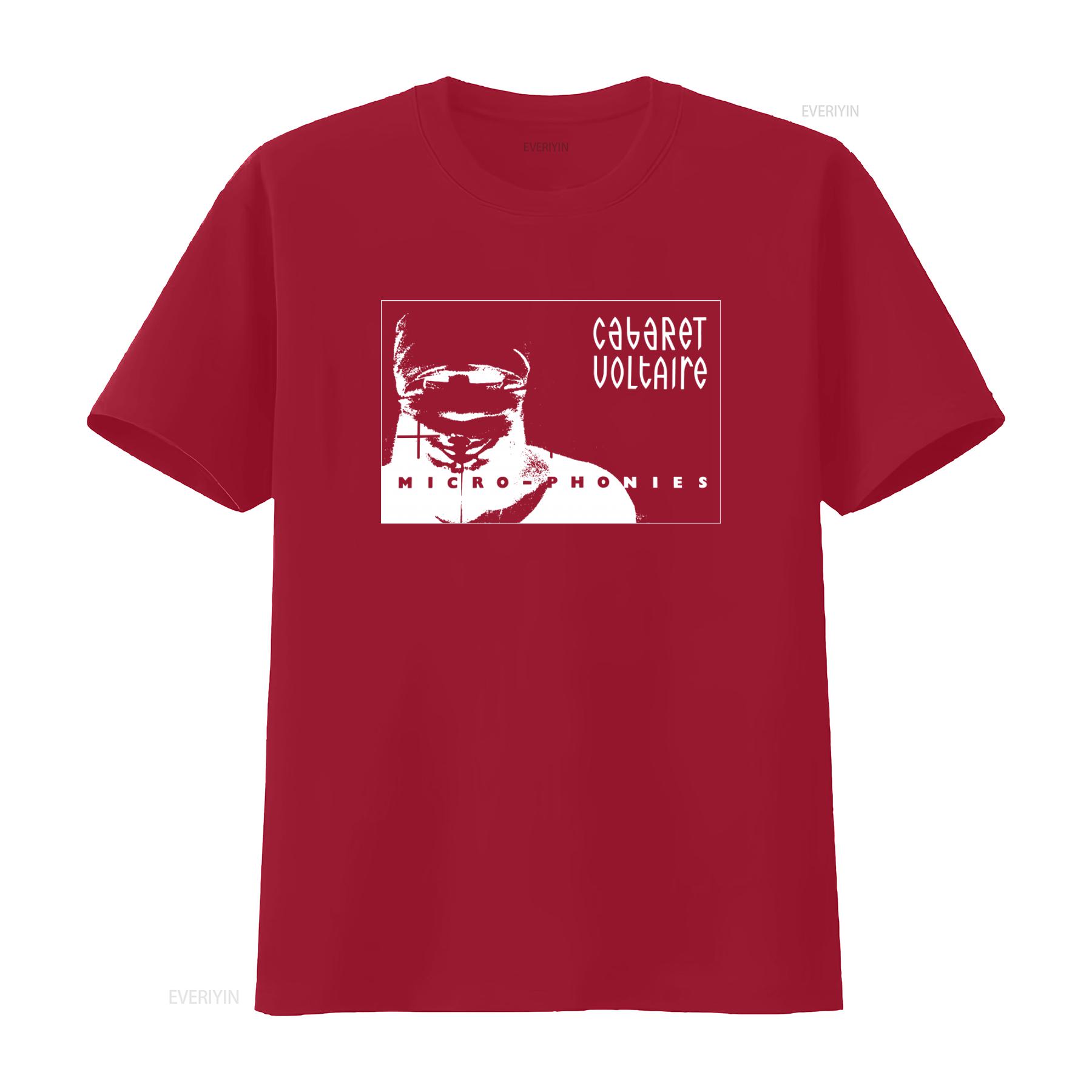 

Cabaret Voltaire Micro Phonies T shirt Richard H Kirk Print vintage Washed Stylish homme Slightly Comfortable designer clothes S