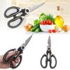1PC Multifunktions-Küchenschere Edelstahl Schwere scharfe Schere Clip Sparen Sie Aufwand Schere