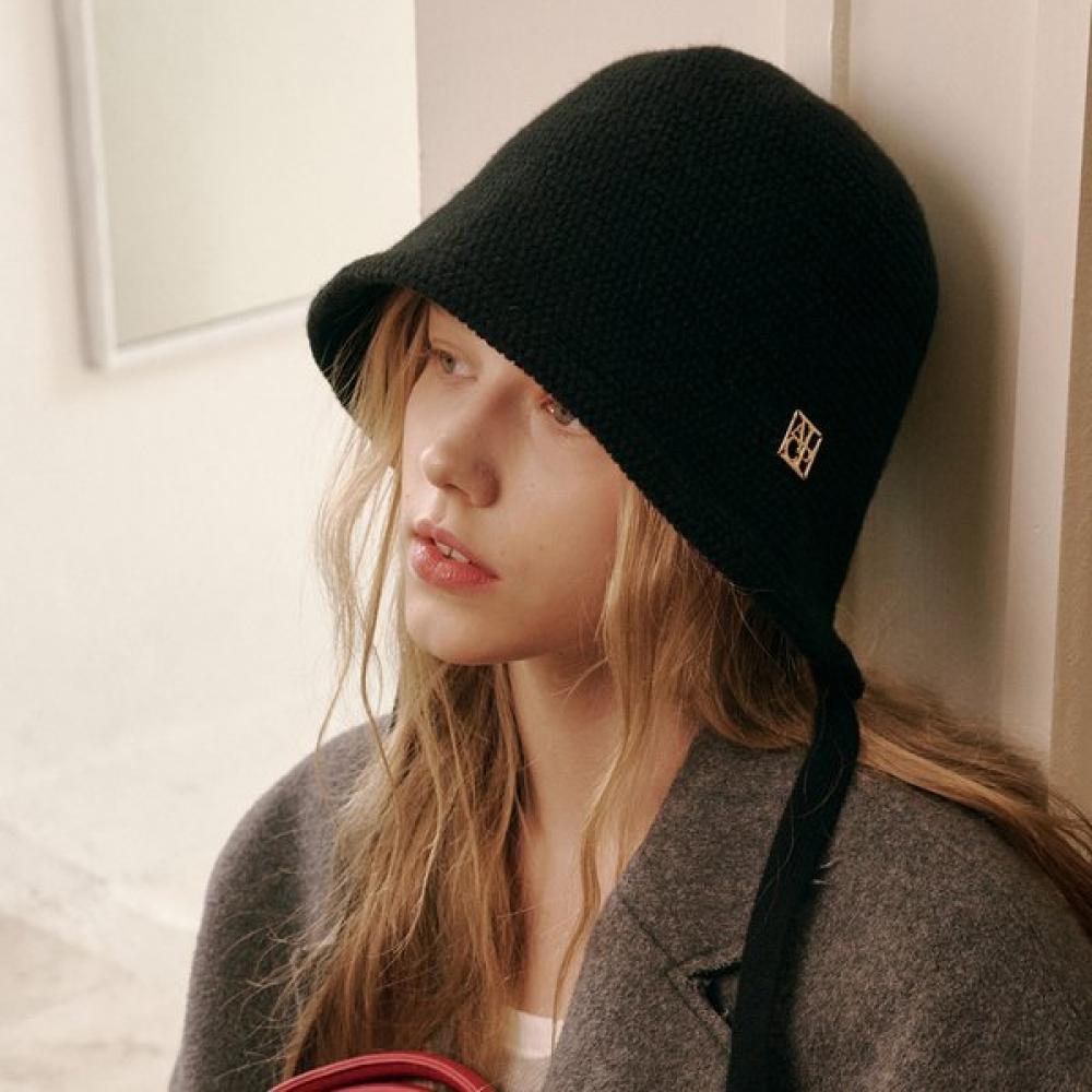 Allincomplete Basic Wool Bonnet Hat  3 Colors Brown (Wool Bonnet)