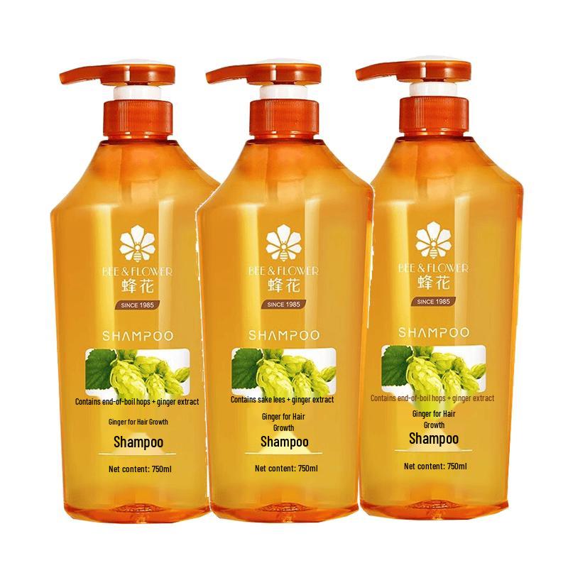 Fenghua Volumizing & Refreshing Ginger Shampoo (3-Pack)