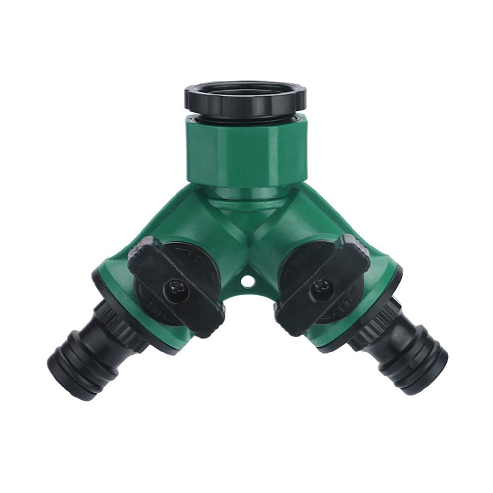 

1Pcs with Faucet Water Quick Connector Quick On/Off Y-Type Garden Hose Connector Leakproof 1/2 3/4 Hose Splitter