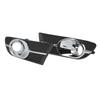 Pair of Fog Light Bezel Impact Resistant Strong Protection 25887505 for Verano Base Sport Touring