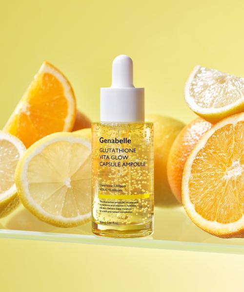 Genabelle Glutathione Vita Glow Capsule Whitening Spot Ampoule 30ml Glutathione Vita Glow Capsule Ampoule