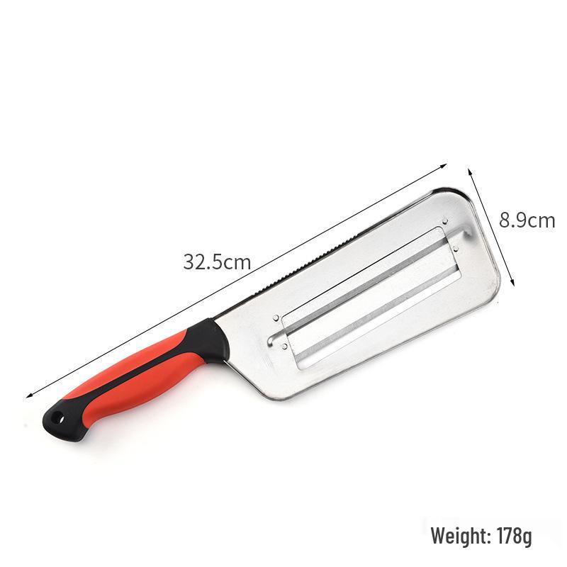 Stainless Steel Multifunctional Vegetable and Fruit Cutter with Double Blade Peeler and Grater