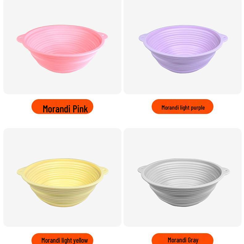 Silicone Toast Bread Baking Mold - Food Grade, Foldable Bread Basket Pan
