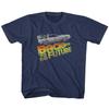 Zurück in die Zukunft 8Bit To The Future Film Kinder T-Shirt