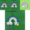 Argilla Morbida Arcobaleno Accessori Paesaggio Miniatura