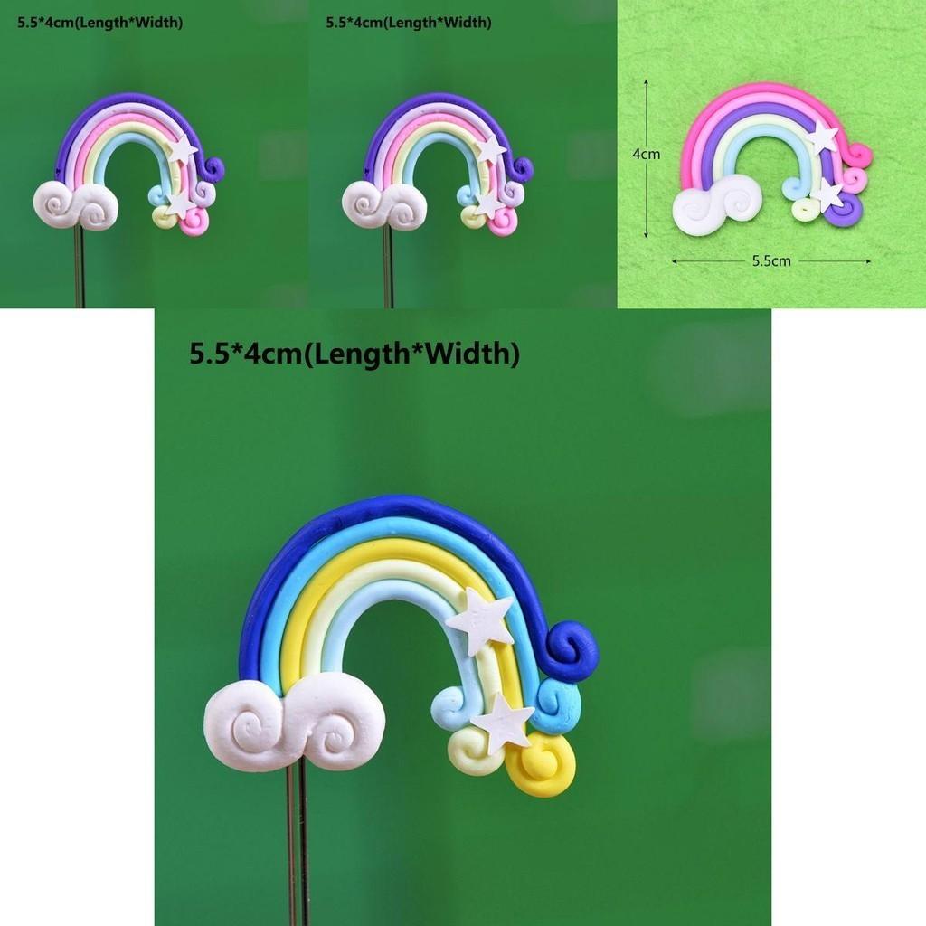 Argilla Morbida Arcobaleno Accessori Paesaggio Miniatura