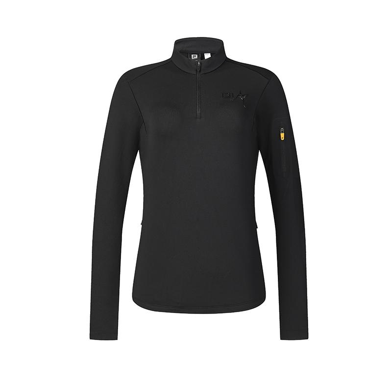 

New FILA T Shirt Women s Pitch Black A11W447207FBK 170/88A/L