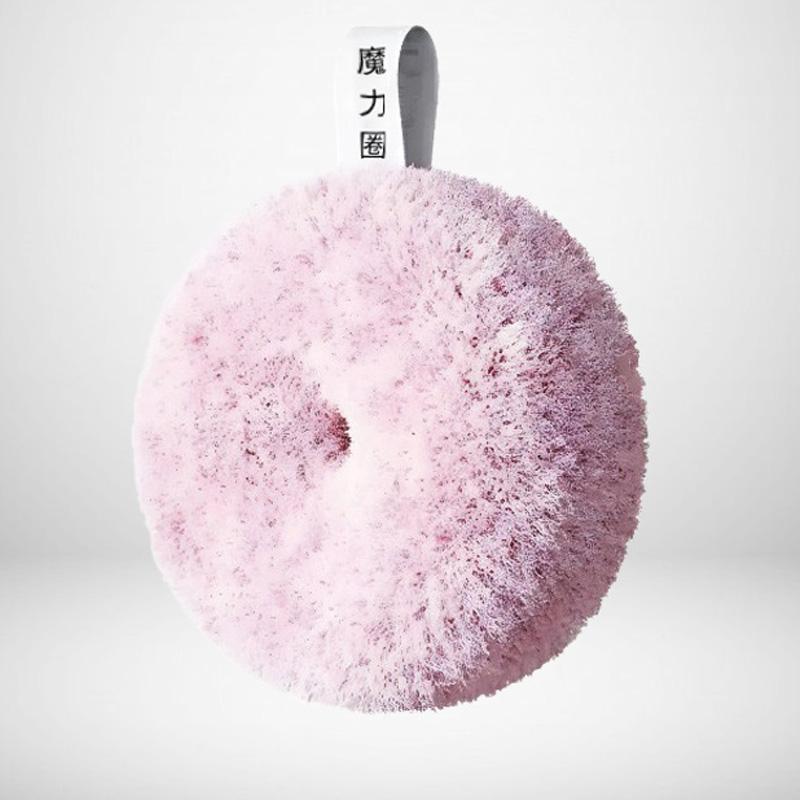 Antibacterial Bathroom Cleaning Sponge Ball, Sink Countertop Washbasin Magic Stain Removal Brush