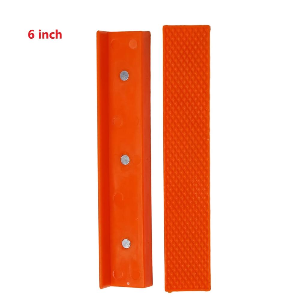 2pcs 4/5/6 Inch Magnetic Soft Pad Jaw Plain Weave/V Shaped For Metal Vise Bench Machine Tools For Metal Vise Bench Machine Tools