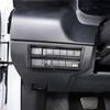 Carbon Fiber Headlight Button Switch Cover Trim For Toyota Tundra 2022 2023 2024