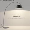 Nordic Minimalist Floor Lamp: Bedside Eye Protection and Creative Living Room Sofa Lighting.