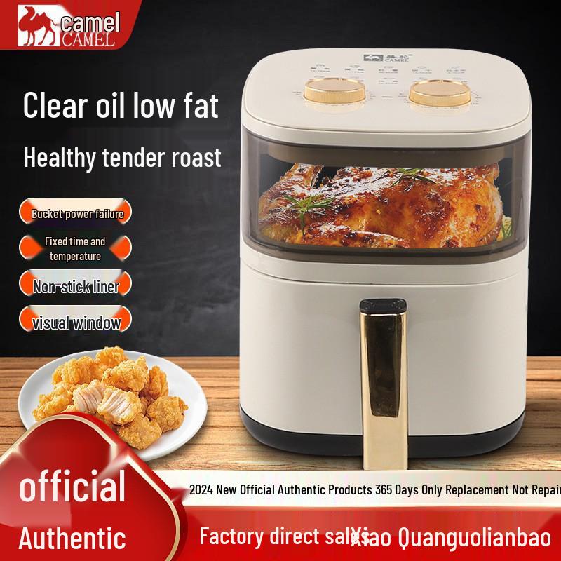 Smart Multifunktionell Airfryer med Stor Kapacitet och Visningsfönster