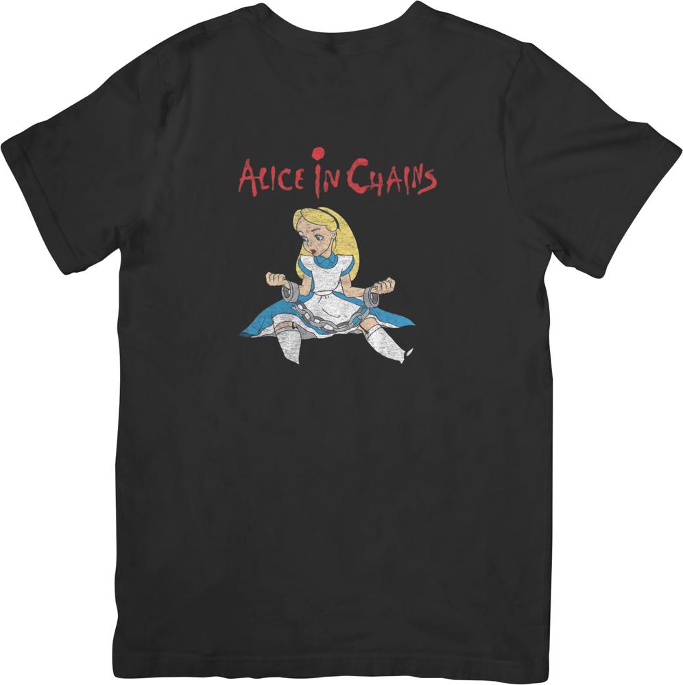Alice in chains Vintage Retro Fit for Unisex women Quality Cotton TShirts