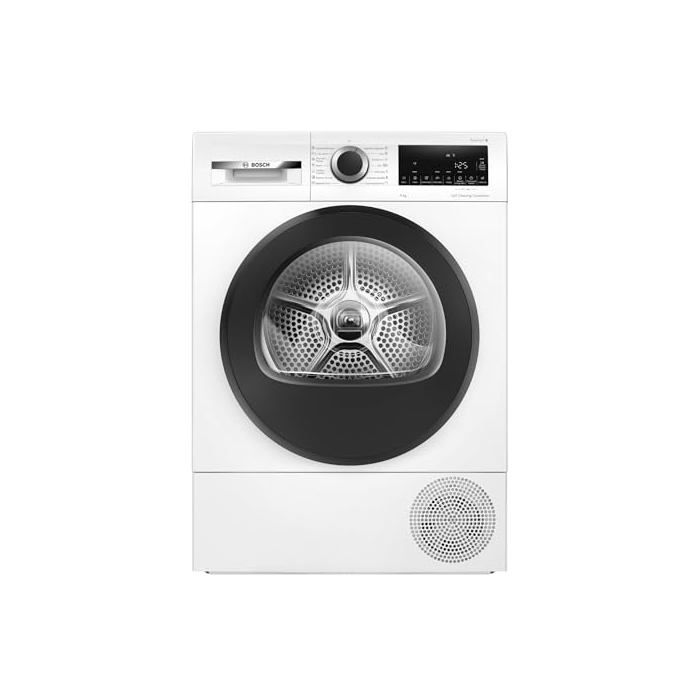 Sèche-linge pompe à chaleur - Bosch - 8 kg - AutoDry - Anti Rides - Blanc - A+++ - 84,2x59,8x61,3 cm - Écran LED