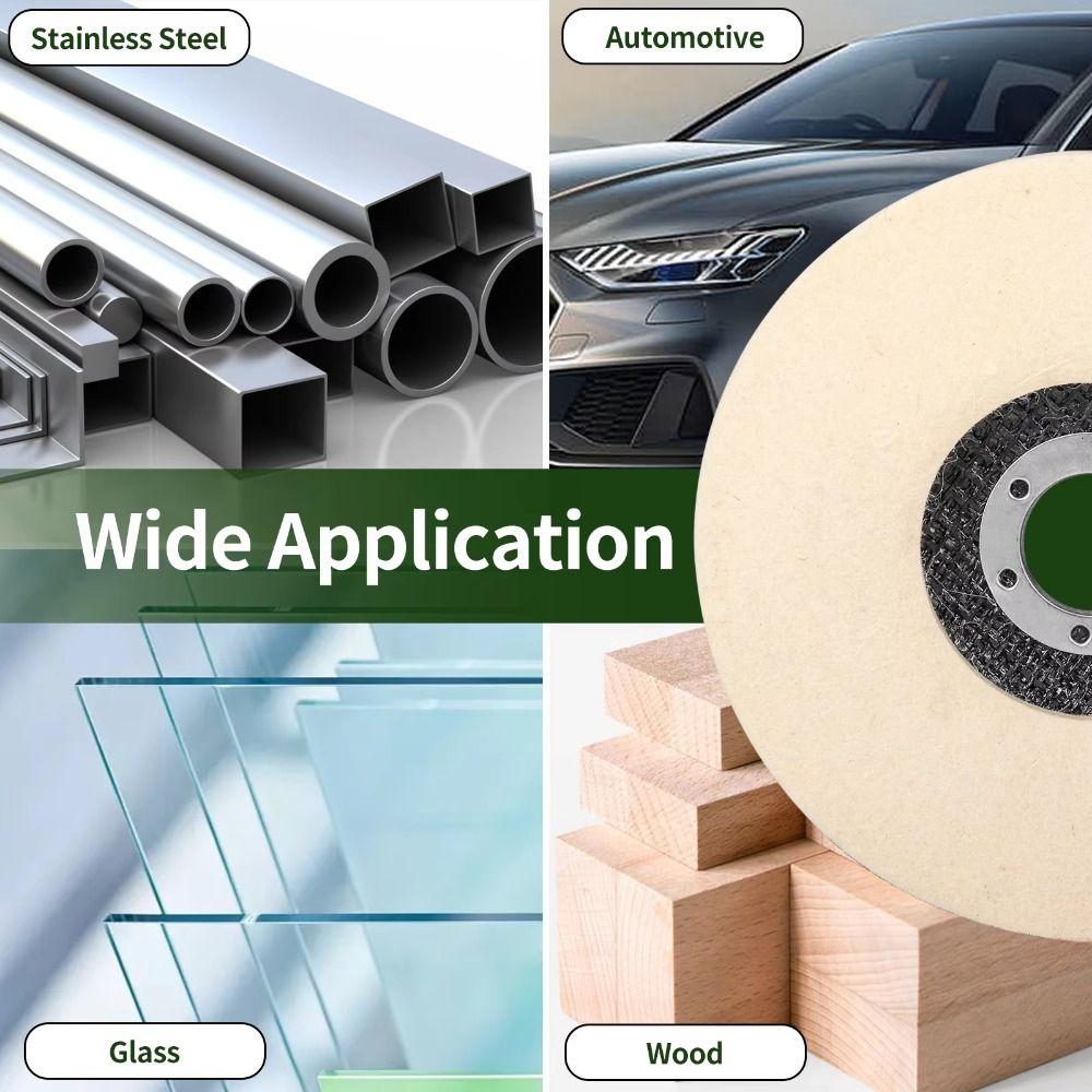 Polishing Wool Polishing Flap Disc Angle Grinder Polishing Wheel Stone Polishing