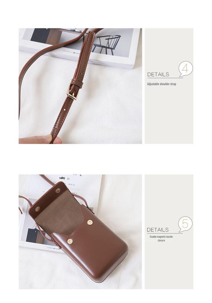 Modische Vertikale Crossbody-Tasche für Damen - Frühjahr 2026 Mode