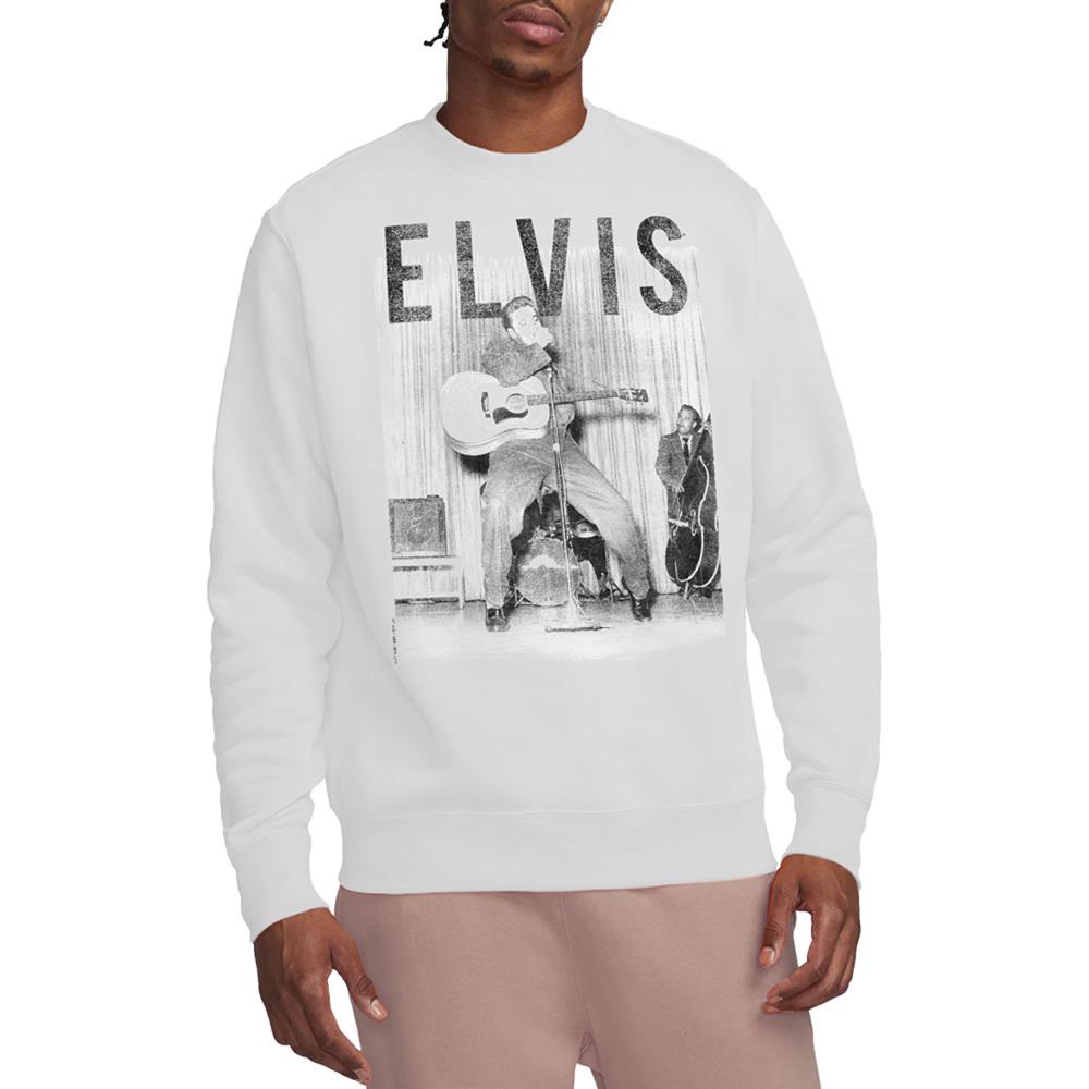 Elvis Presley Unisex Adult With The Band Sweatshirt